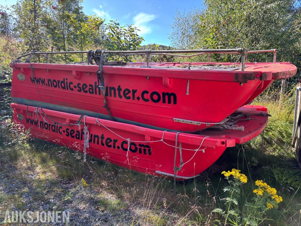 1stk Nordic Seahunter flerbruksfartøy / arbeidsbåt – modulbasert konstruksjon 17.5fot / 530cm