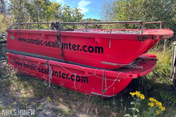 1stk Nordic Seahunter flerbruksfartøy / arbeidsbåt – modulbasert konstruksjon 17.5fot / 530cm