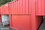 SAGCONTAINER MED DEWALT KAPP-/GJÆRSAG OG SPONAVSUG