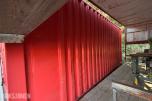 SAGCONTAINER MED DEWALT KAPP-/GJÆRSAG OG SPONAVSUG