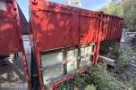 SAGCONTAINER MED DEWALT KAPP-/GJÆRSAG OG SPONAVSUG