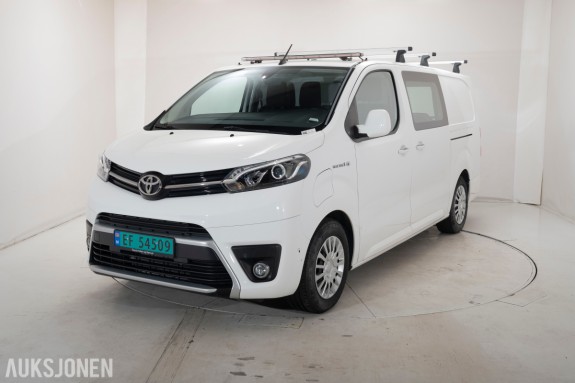 2023 Toyota ProAce ELECTRIC 75 KWT L2 AUT HENGERFESTE NAVI KAMERA SKYVEDØRER 