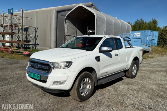2015 Ford Ranger 2,2 TDCi 160hk 4x4, Automat, EU Godkjent 2028