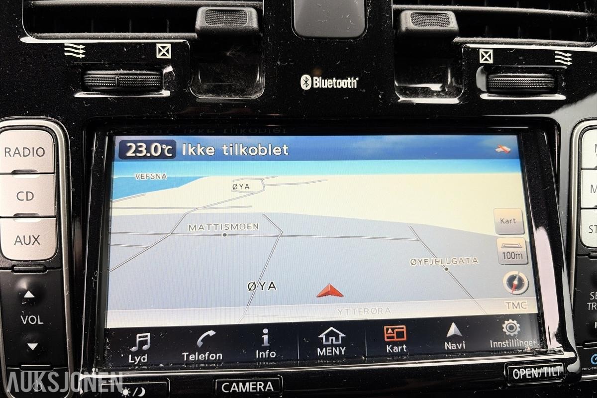 2017 Nissan Leaf, 30 KWH NAVI CRUISE 360-KAMERA RATTVARME DAB SKINN
