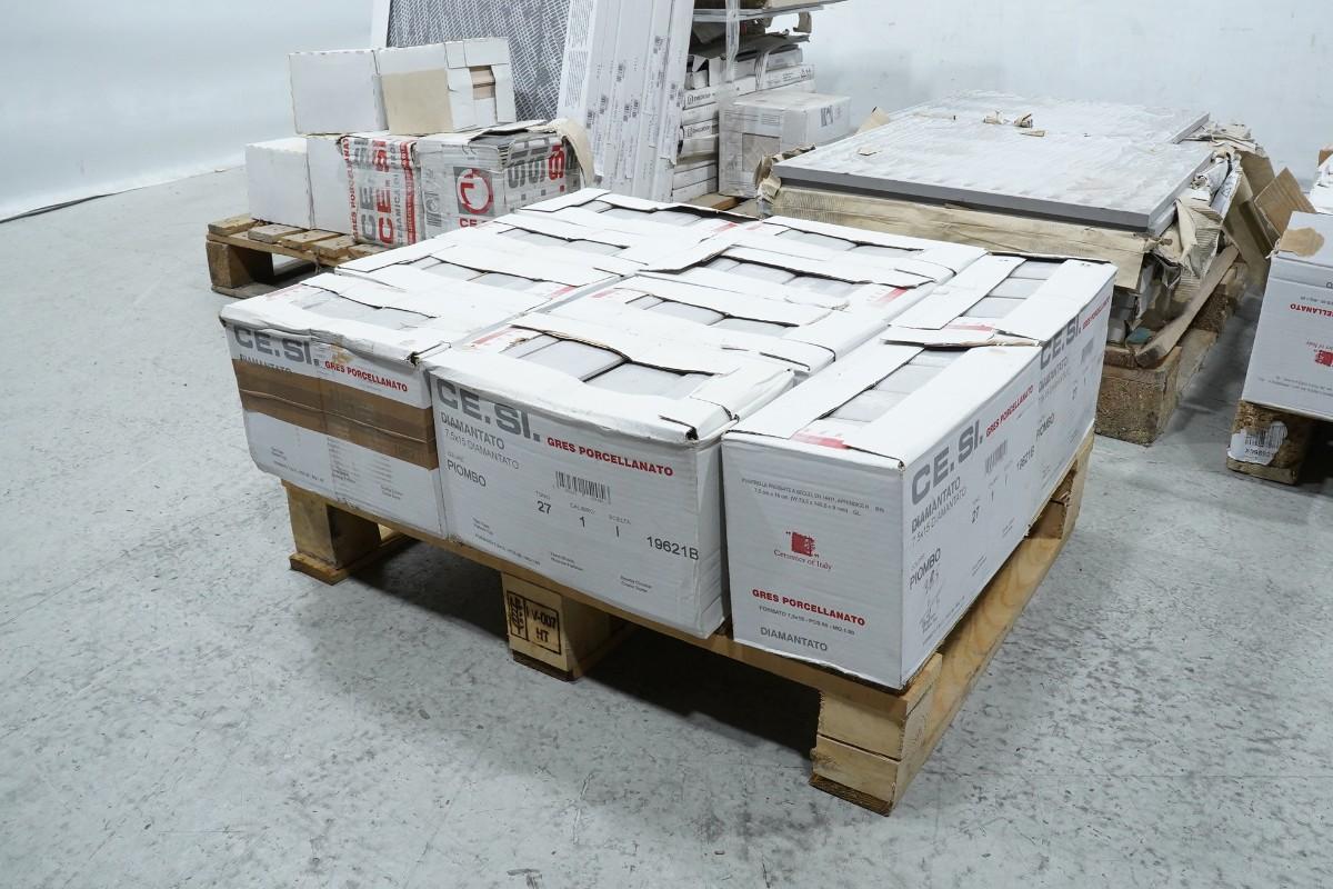 Større parti fliser fra CE.SI., Ergon, Italgraniti og Keradom