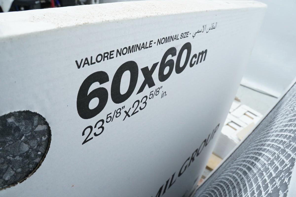 Større parti fliser fra CE.SI., Ergon, Italgraniti og Keradom