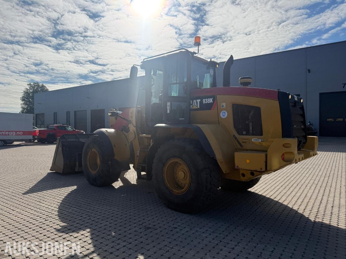 2014 Cat 938K HJULLASTER SERVICEAVTALE VELHOLDT SKUFF HUDRAULISK PALLEGAFFEL SENTRALSMØRING