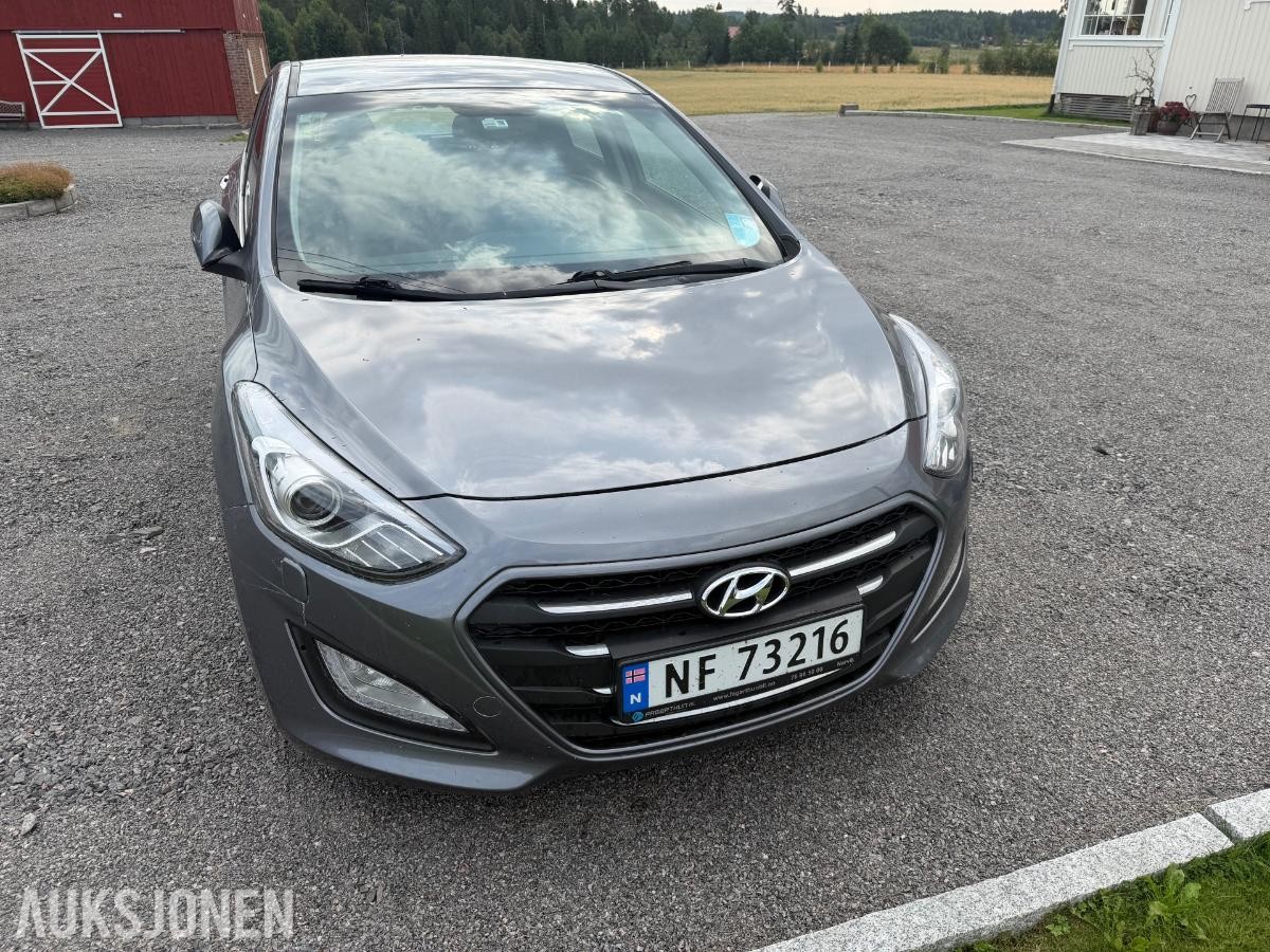 2015 Hyundai i30 1.6 Diesel 110hk Automat, Cruisekontroll, Ryggekamera