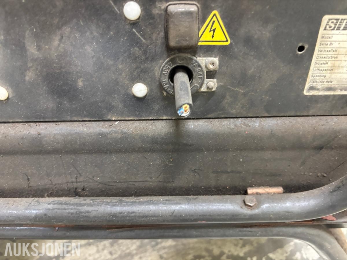 2006 Sial GRYP 28 dieselvarmer 28 kW – reparasjonsobjekt
