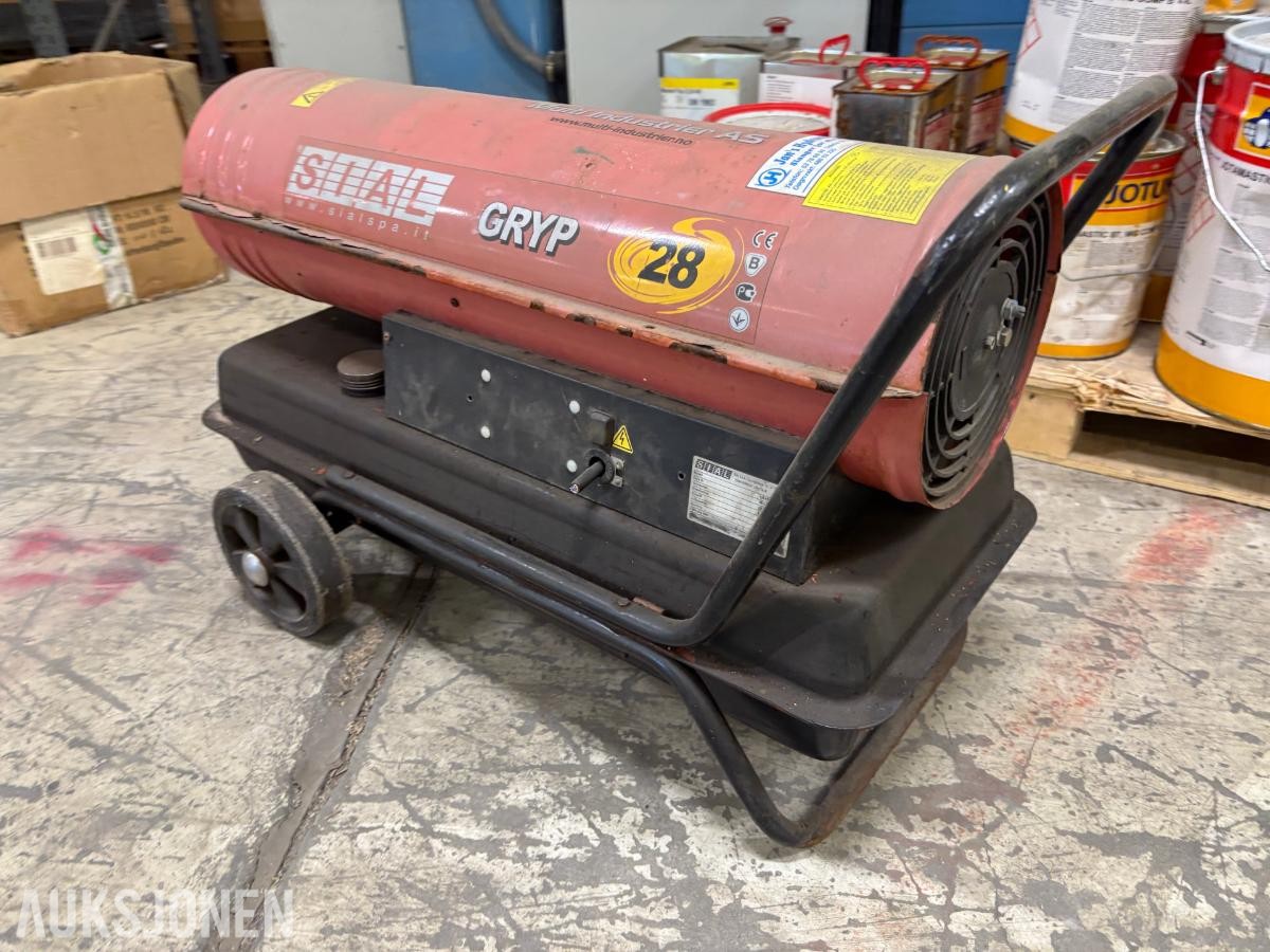 2006 Sial GRYP 28 dieselvarmer 28 kW – reparasjonsobjekt