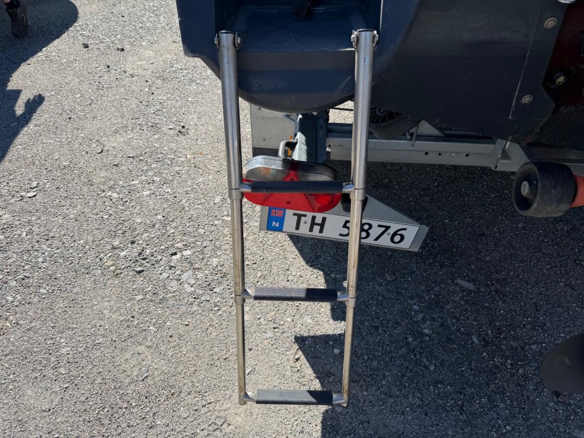 2023 PIONER 17 FLEXI M/ BÅTHENGER, YAMAHA 60HK, NY SERVICE, KUN 620TIMER 