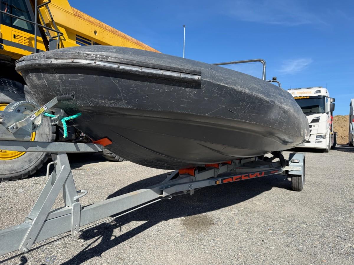 2023 PIONER 17 FLEXI M/ BÅTHENGER, YAMAHA 60HK, NY SERVICE, KUN 620TIMER 