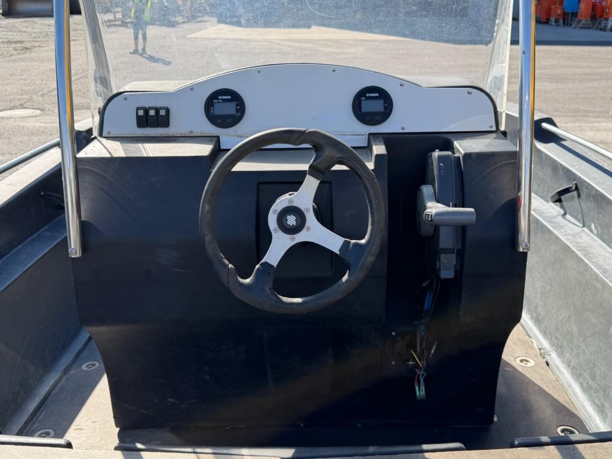 2023 PIONER 17 FLEXI M/ BÅTHENGER, YAMAHA 60HK, NY SERVICE, KUN 620TIMER 
