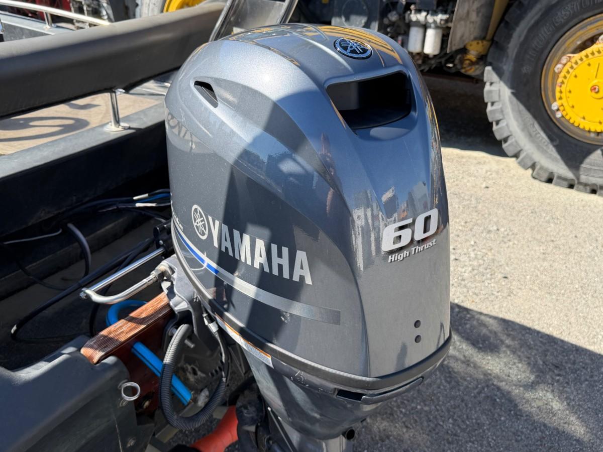 2023 PIONER 17 FLEXI M/ BÅTHENGER, YAMAHA 60HK, NY SERVICE, KUN 620TIMER 