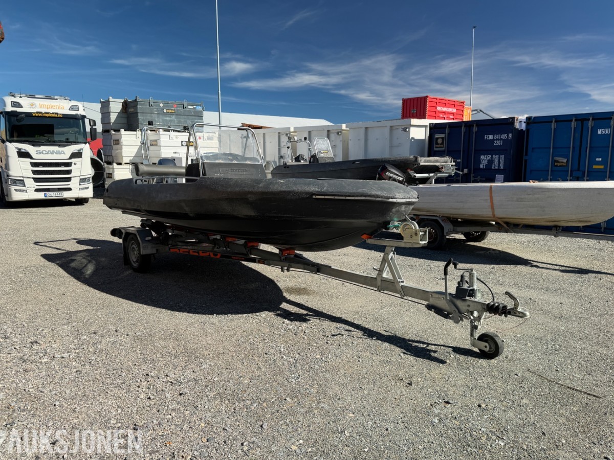 2023 PIONER 17 FLEXI M/ BÅTHENGER, YAMAHA 60HK, NY SERVICE, KUN 620TIMER 