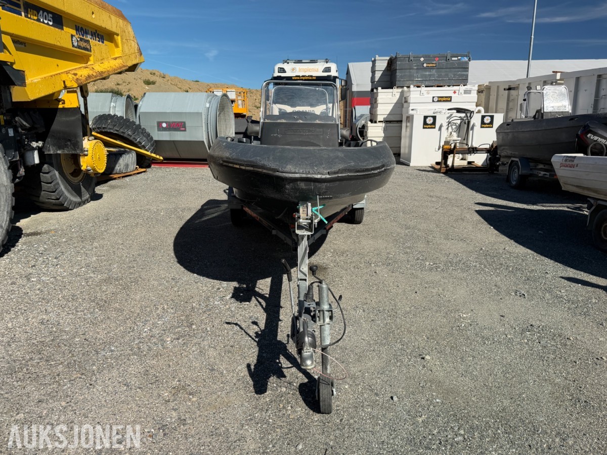 2023 PIONER 17 FLEXI M/ BÅTHENGER, YAMAHA 60HK, NY SERVICE, KUN 620TIMER 