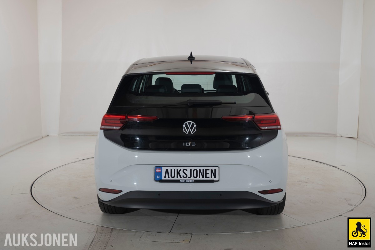 2021 Volkswagen ID.3 58 KWH 204 HK ACC NAVI LED VARMEPUMPE
