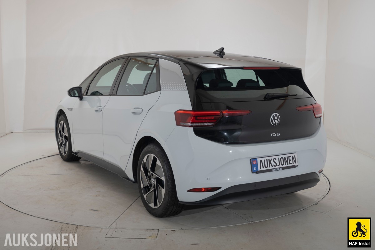 2021 Volkswagen ID.3 58 KWH 204 HK ACC NAVI LED VARMEPUMPE