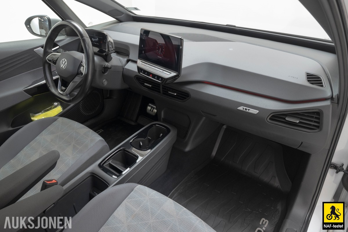 2021 Volkswagen ID.3 58 KWH 204 HK ACC NAVI LED VARMEPUMPE