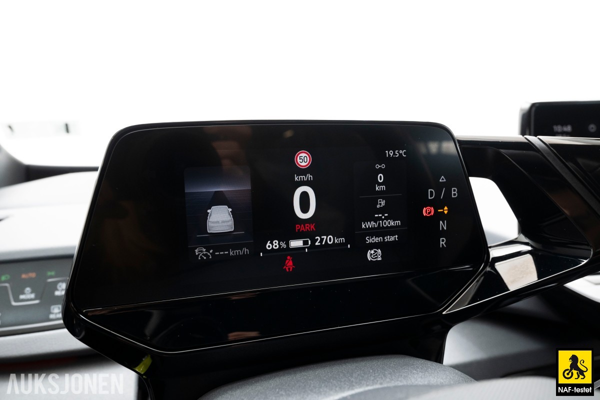 2021 Volkswagen ID.3 58 KWH 204 HK ACC NAVI LED VARMEPUMPE