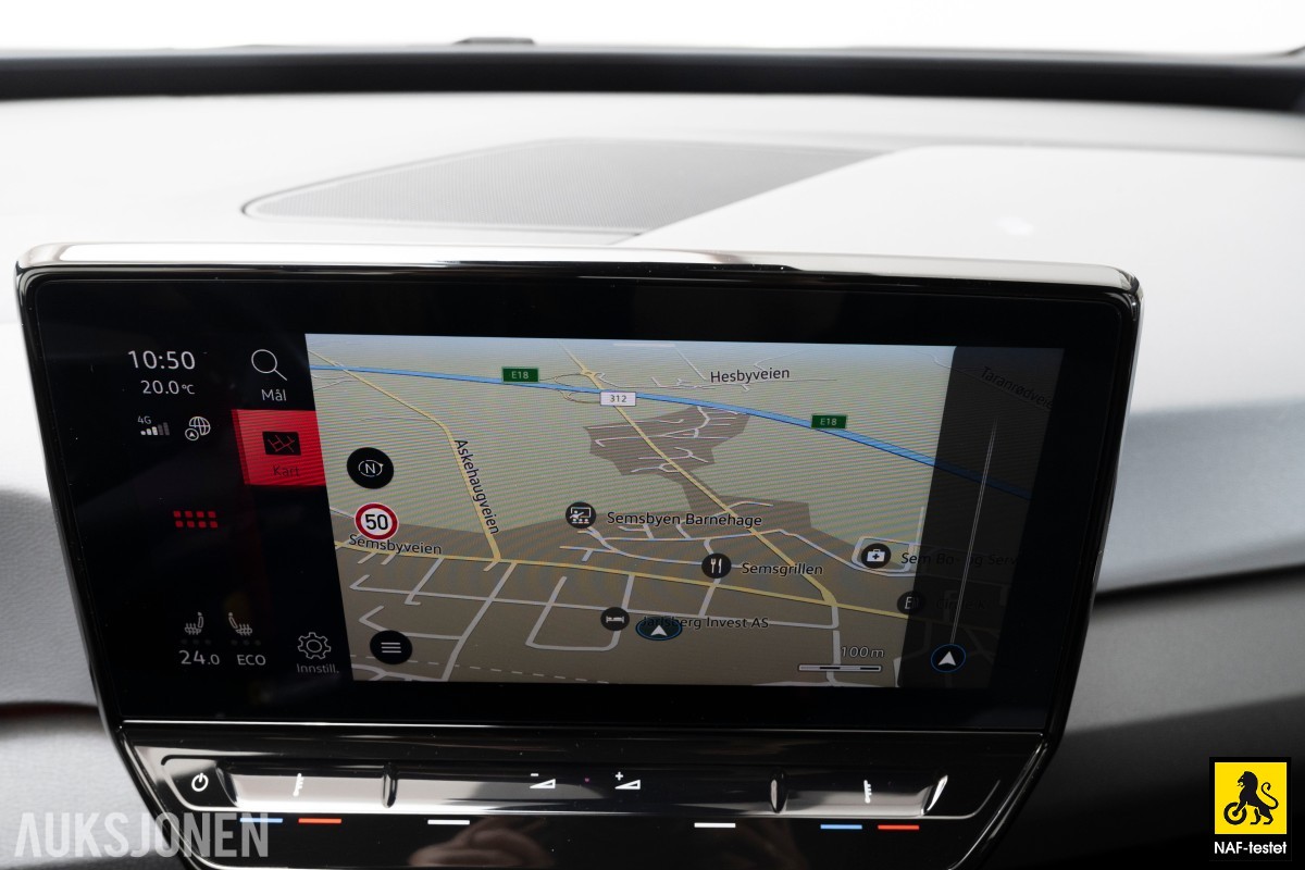 2021 Volkswagen ID.3 58 KWH 204 HK ACC NAVI LED VARMEPUMPE