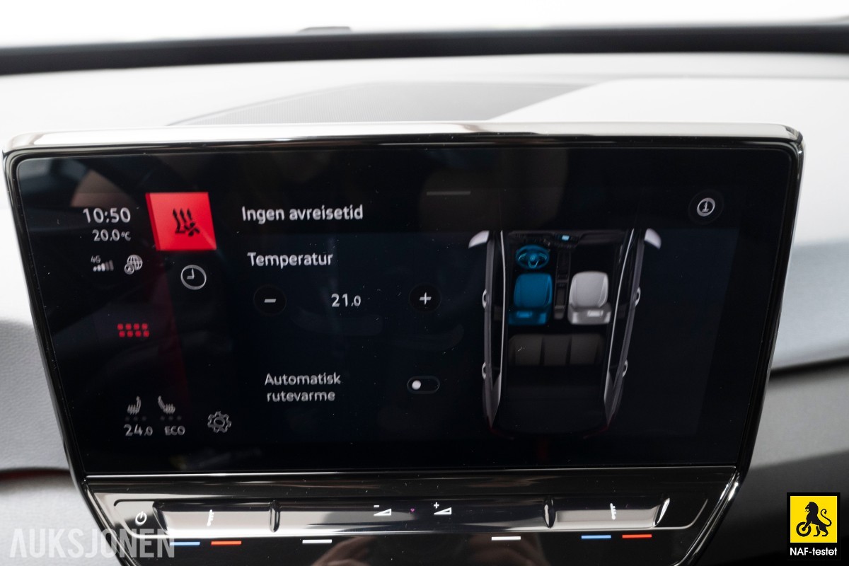 2021 Volkswagen ID.3 58 KWH 204 HK ACC NAVI LED VARMEPUMPE