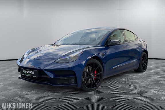 2021 Tesla Model 3, Performance AWD -StarTech-Refinement -Monostar20` -Unik utgave, 131000km