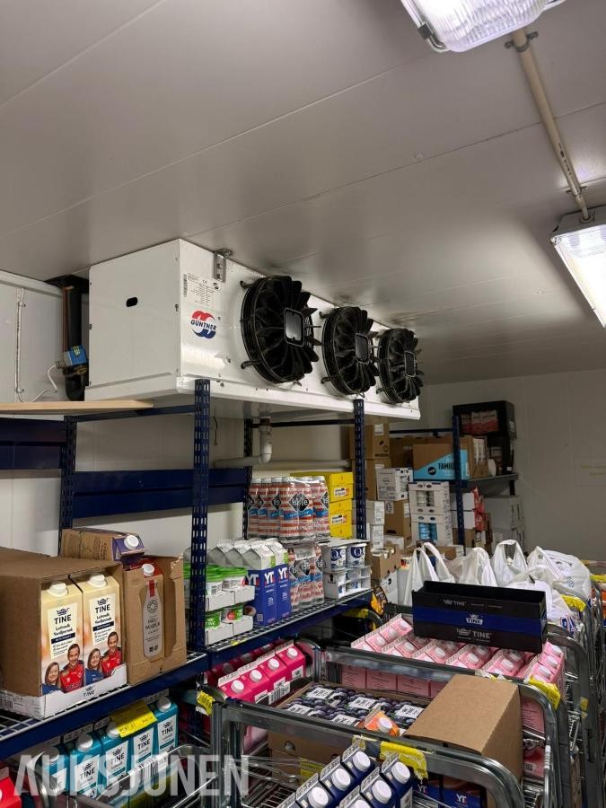 Kjøle/frys reoler med Aggergate