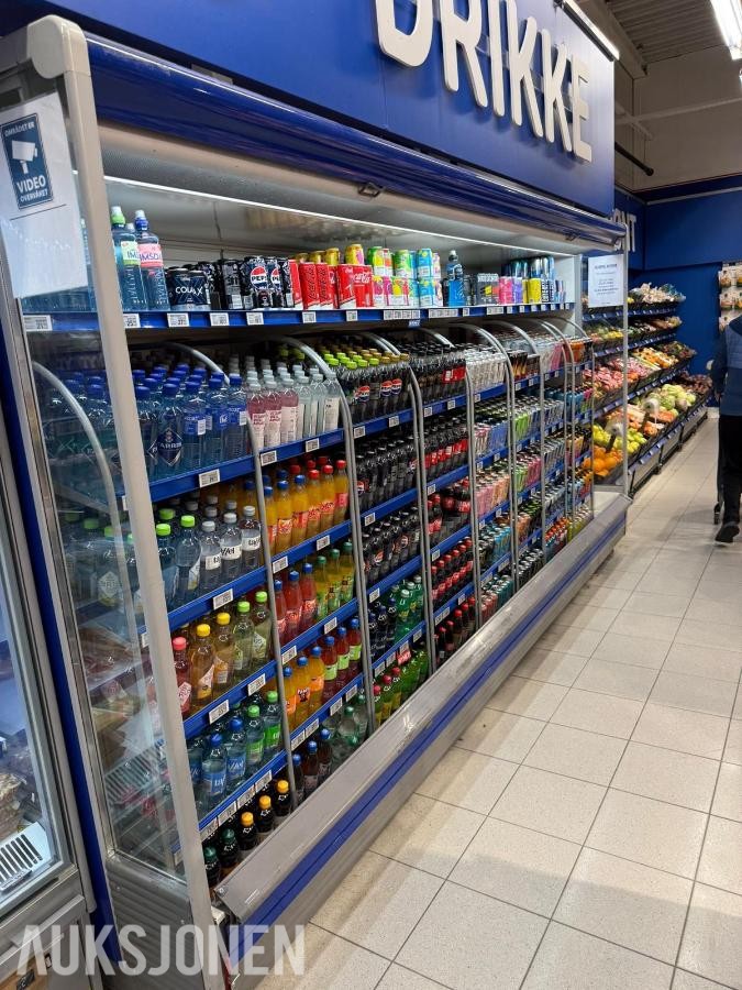 Kjøle/frys reoler med Aggergate