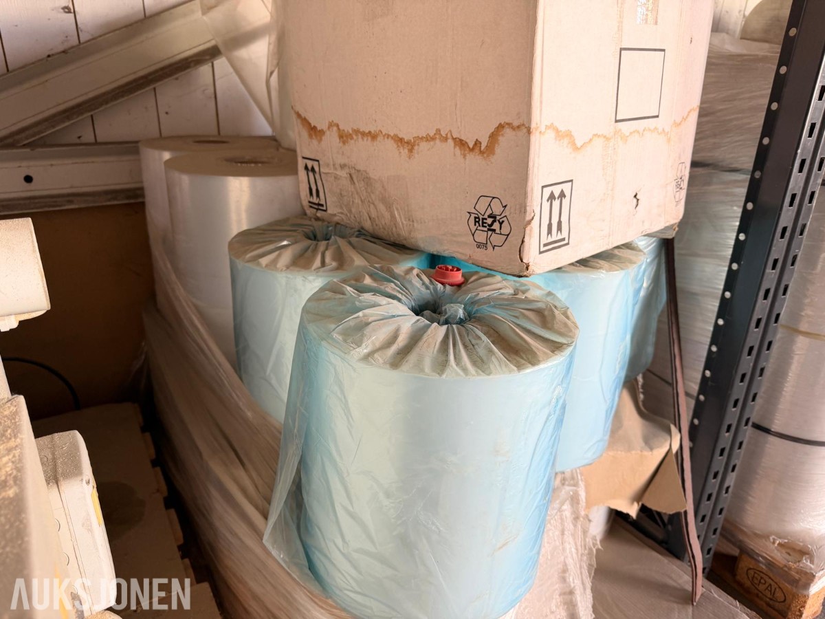 Parti med plast på rull – flere størrelser