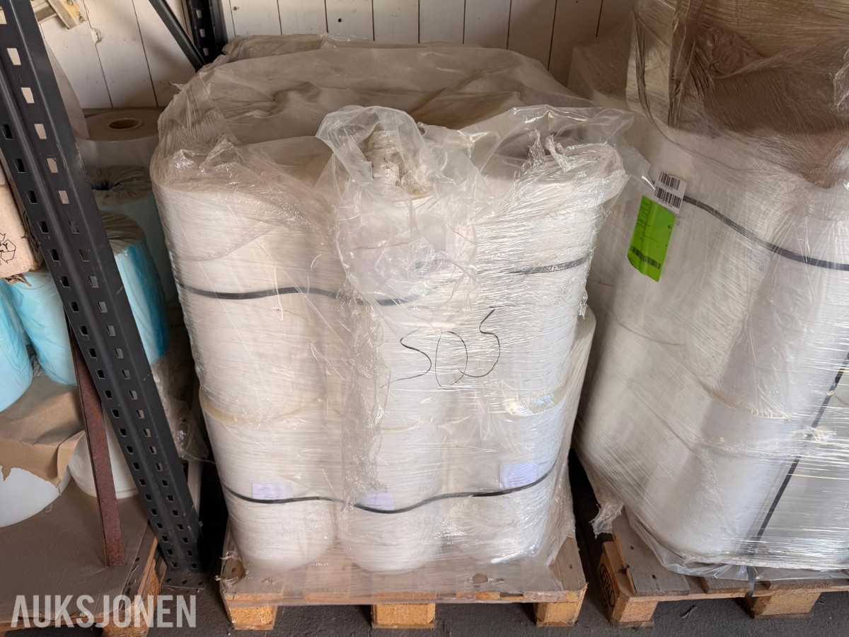 Parti med LDPE plastbånd / smeltestrips til banderingsmaskin