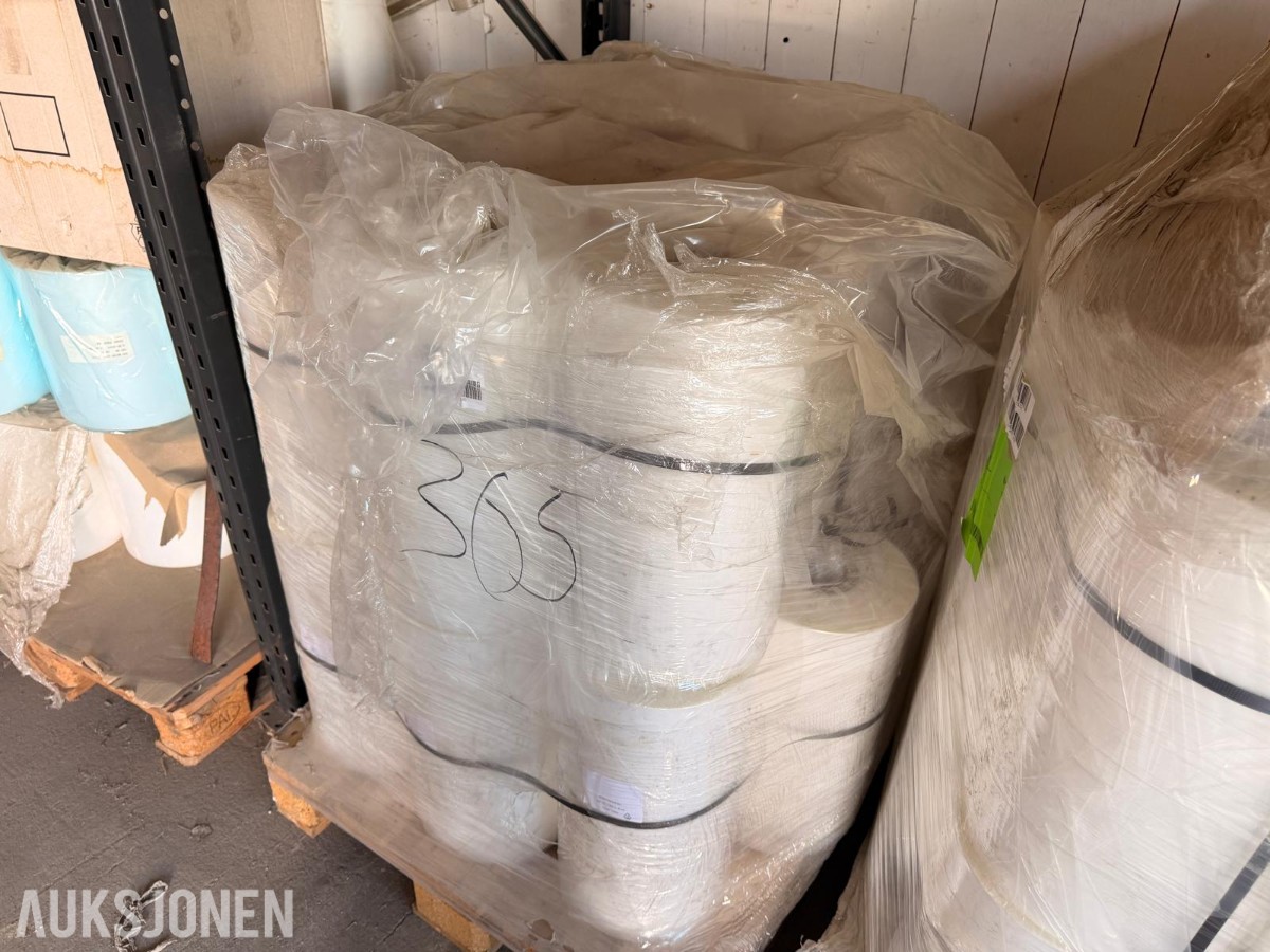 Parti med LDPE plastbånd / smeltestrips til banderingsmaskin