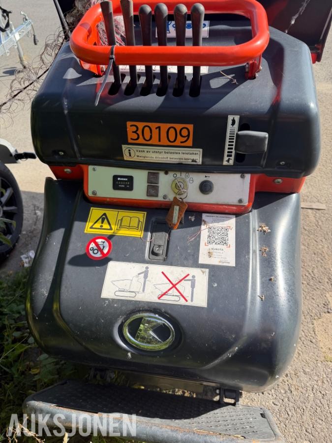 2018 Kubota 70 VLS-4 minidumper. 630 timer