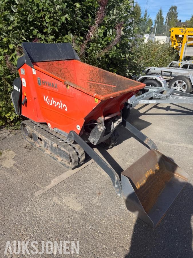 2018 Kubota 70 VLS-4 minidumper. 630 timer