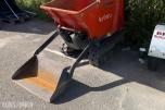 2018 Kubota 70 VLS-4 minidumper. 630 timer