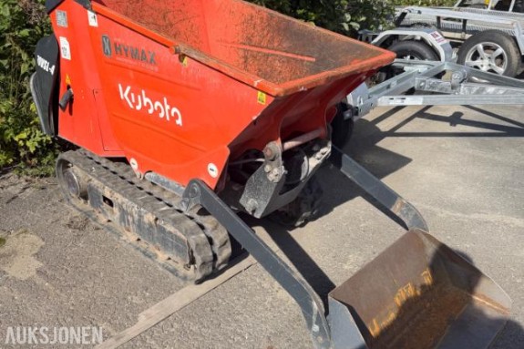 2018 Kubota 70 VLS-4 minidumper. 630 timer