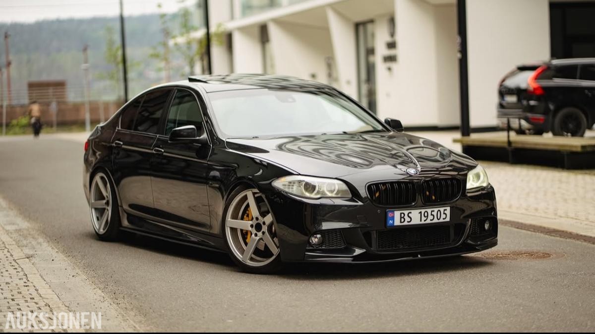2010 BMW F10 525D 3.0 204HK AUTOMAT, ADAPTIV CRUISEKONTROLL, KUPEVARMER