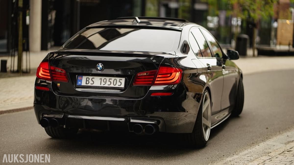 2010 BMW F10 525D 3.0 204HK AUTOMAT, ADAPTIV CRUISEKONTROLL, KUPEVARMER