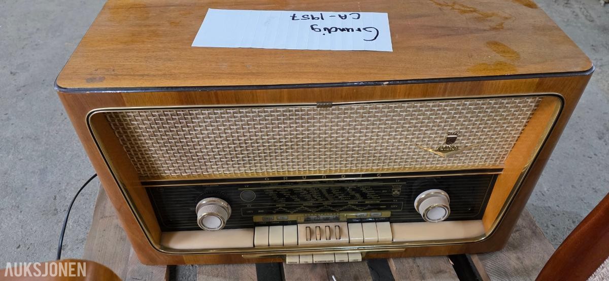 Grundig - David-Andersen - Prior Gamle radioer