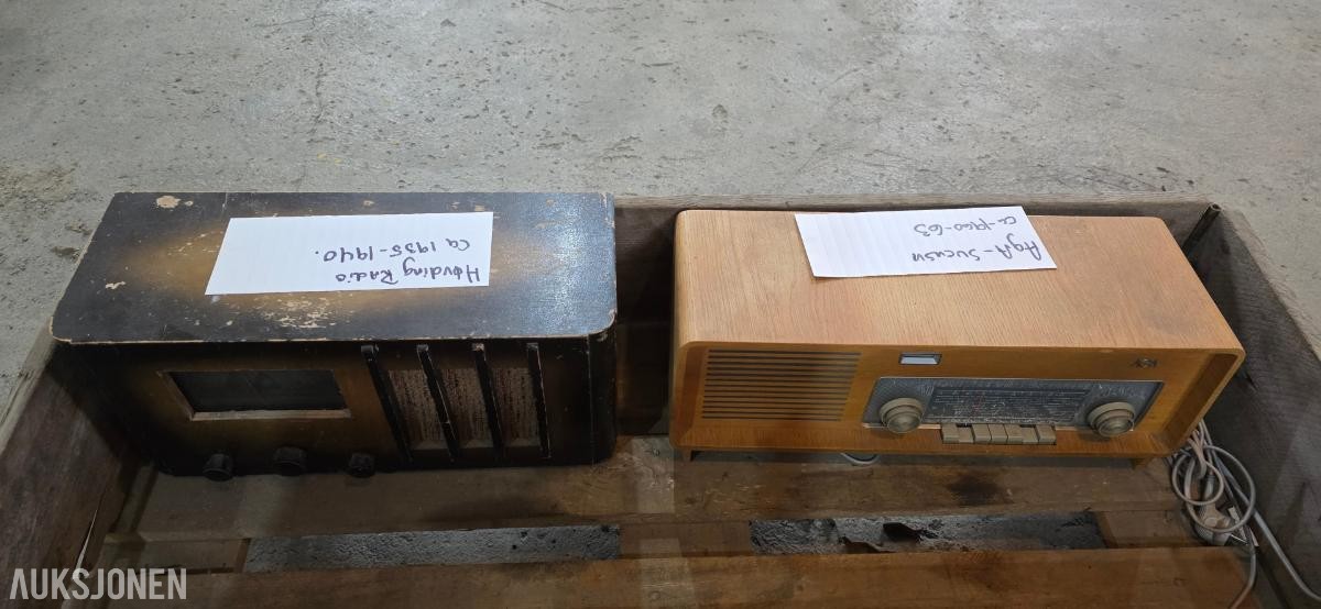 Grundig - David-Andersen - Prior Gamle radioer
