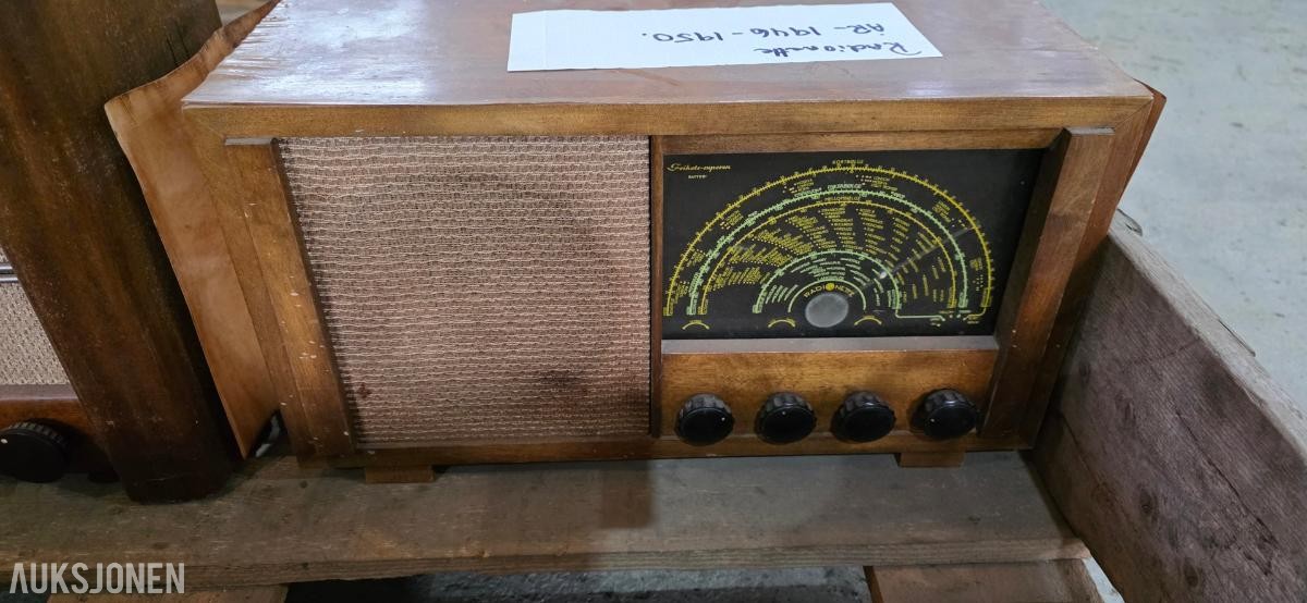 Grundig - David-Andersen - Prior Gamle radioer