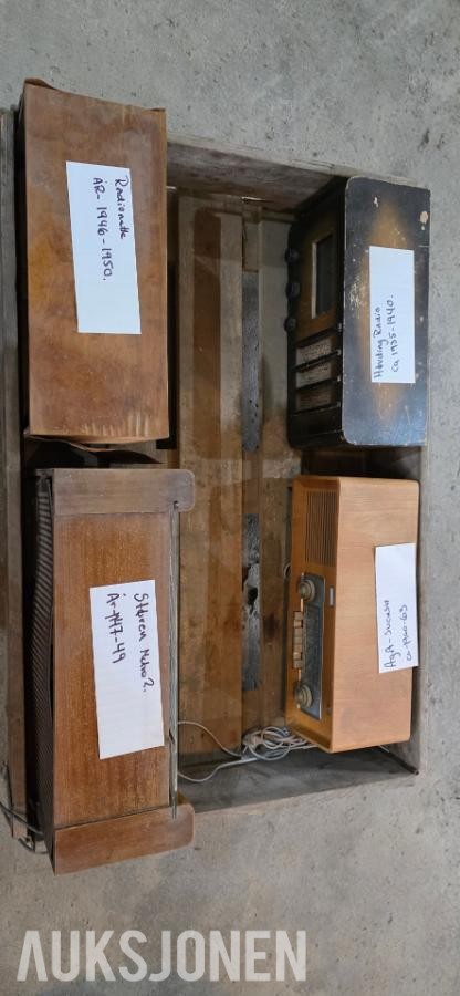 Grundig - David-Andersen - Prior Gamle radioer