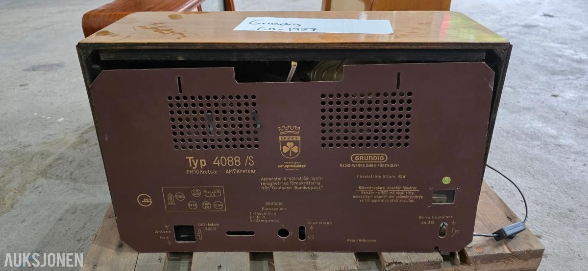 Grundig - David-Andersen - Prior Gamle radioer