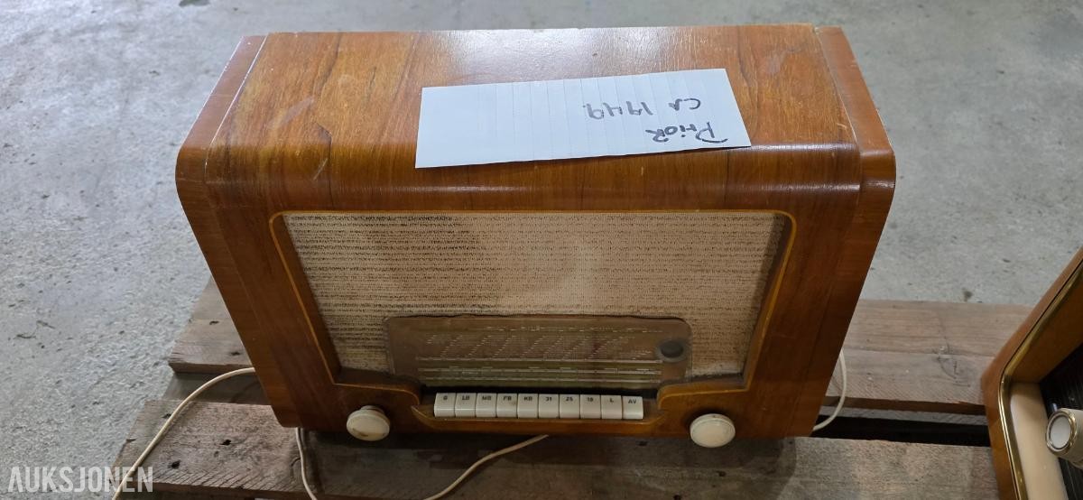 Grundig - David-Andersen - Prior Gamle radioer