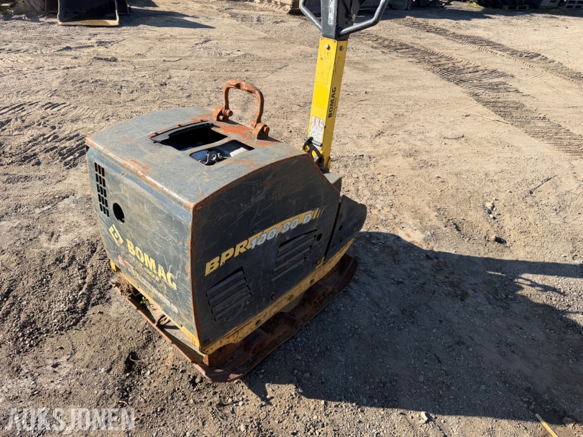 2019 Bomag BPR 100/80 D platevibrator, 926 t