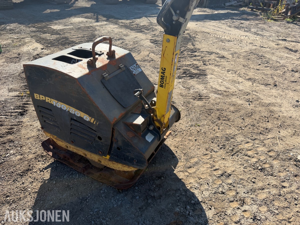 2019 Bomag BPR 100/80 D platevibrator, 926 t