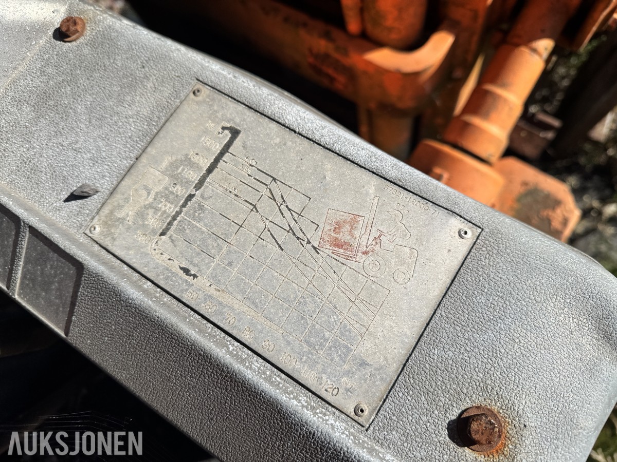Toyota Dieseltruck - 1500kg løftekapasitet