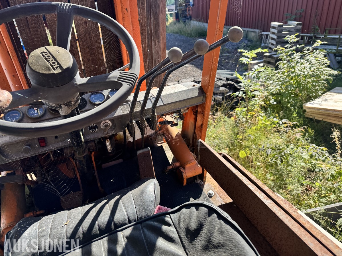 Toyota Dieseltruck - 1500kg løftekapasitet