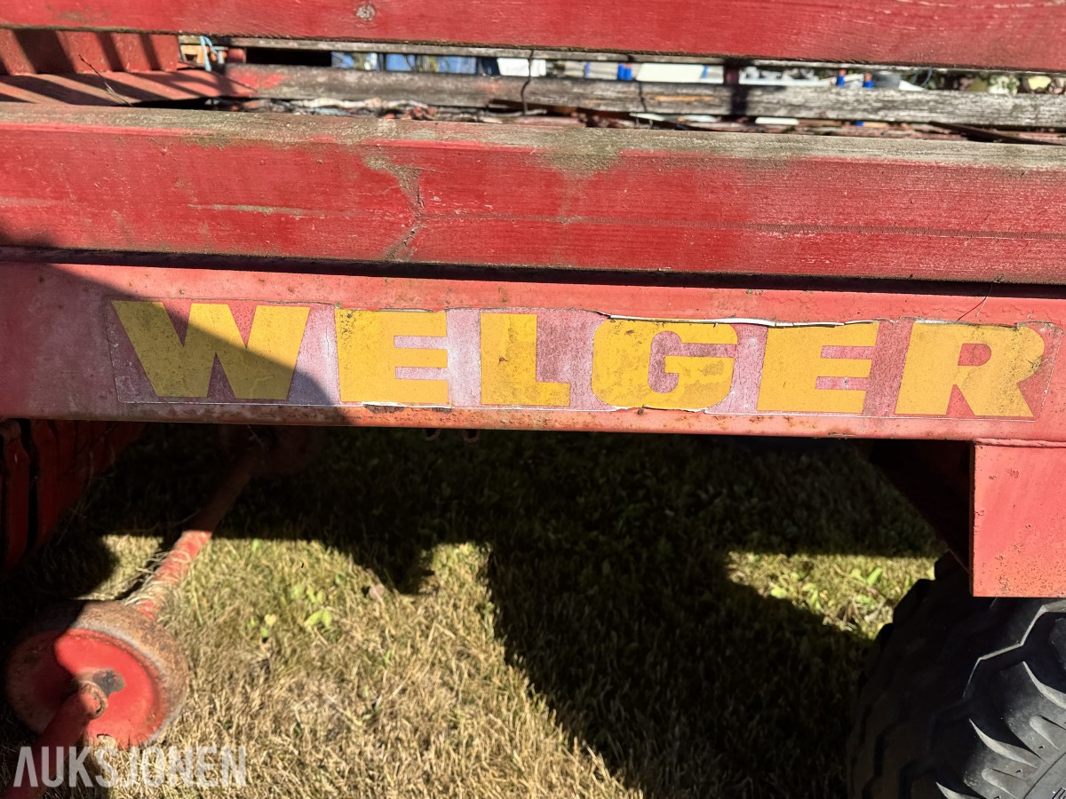 Welger EL 41 - selvlastende pickup-henger
