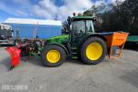 2018 John Deere 5125R Traktor - Tokvam frontplog - Schmidt Traxos CR35 Spreder - Timer: 3500